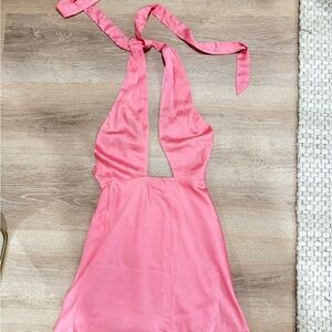 Hello Molly Pink Mini Dress